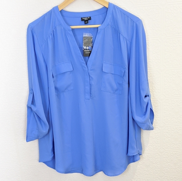 NWT Torrid Harper blouse